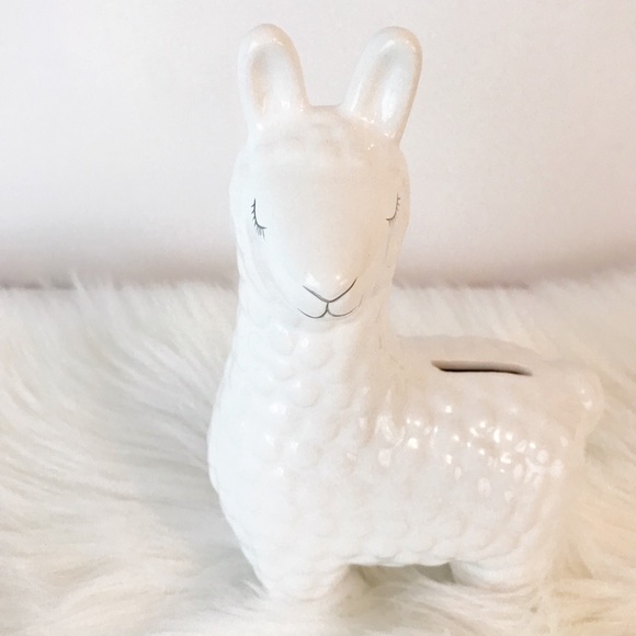Cute Llama Coin Bank Piggy Bank Coin Catcher Small - Picture 2 of 6